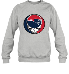 New England Patriots Grateful Dead Steal Your Face NFL Football Adult Sweatshirt Adult Sweatshirt - VeigarTee