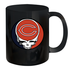 Chicago Bears Grateful Dead Steal Your Face NFL Football Ceramic Mug 11oz Ceramic Mug 11oz - VeigarTee
