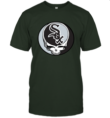 Chicago White Sox Grateful Dead Steal Your Face Baseball Mens T-Shirt Mens T-Shirt - VeigarTee