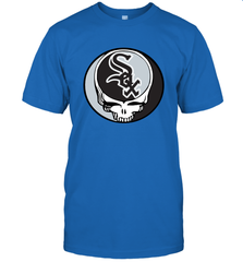 Chicago White Sox Grateful Dead Steal Your Face Baseball Mens T-Shirt Mens T-Shirt - VeigarTee
