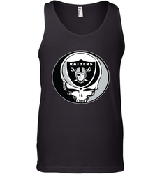 Oakland Raiders Grateful Dead Steal Your Face NFL Football Mens Tank Top