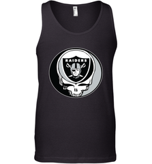 Oakland Raiders Grateful Dead Steal Your Face NFL Football Mens Tank Top Mens Tank Top - VeigarTee