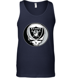 Oakland Raiders Grateful Dead Steal Your Face NFL Football Mens Tank Top
