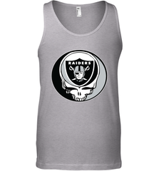 Oakland Raiders Grateful Dead Steal Your Face NFL Football Mens Tank Top Mens Tank Top - VeigarTee