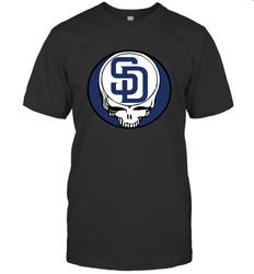 San Diego Padres Grateful Dead Steal Your Face Baseball Mens T-Shirt