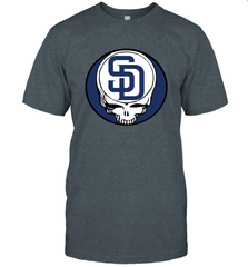 San Diego Padres Grateful Dead Steal Your Face Baseball Mens T-Shirt Mens T-Shirt - VeigarTee
