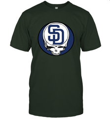 San Diego Padres Grateful Dead Steal Your Face Baseball Mens T-Shirt Mens T-Shirt - VeigarTee