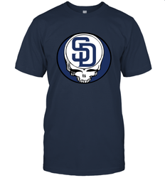 San Diego Padres Grateful Dead Steal Your Face Baseball Mens T-Shirt