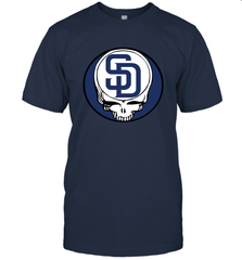 San Diego Padres Grateful Dead Steal Your Face Baseball Mens T-Shirt Mens T-Shirt - VeigarTee