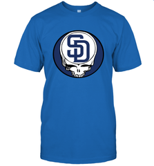 San Diego Padres Grateful Dead Steal Your Face Baseball Mens T-Shirt Mens T-Shirt - VeigarTee