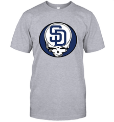 San Diego Padres Grateful Dead Steal Your Face Baseball Mens T-Shirt Mens T-Shirt - VeigarTee