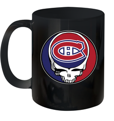 Montreal Canadiens Grateful Dead Steal Your Face Hockey NHL Ceramic Mug 11oz