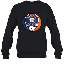 Houston Astros Grateful Dead Steal Your Face Baseball Adult Sweatshirt Adult Sweatshirt - VeigarTee