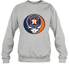 Houston Astros Grateful Dead Steal Your Face Baseball Adult Sweatshirt Adult Sweatshirt - VeigarTee
