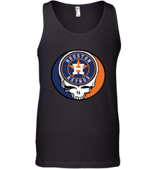 Houston Astros Grateful Dead Steal Your Face Baseball Mens Tank Top Mens Tank Top - VeigarTee