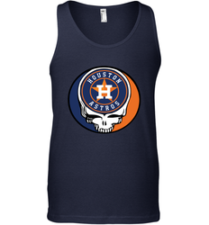 Houston Astros Grateful Dead Steal Your Face Baseball Mens Tank Top