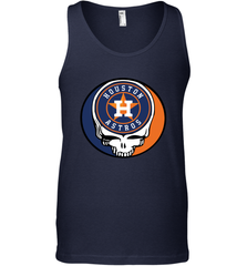 Houston Astros Grateful Dead Steal Your Face Baseball Mens Tank Top Mens Tank Top - VeigarTee
