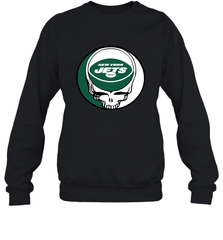 New York Jets Grateful Dead Steal Your Face NFL Football Adult Sweatshirt Adult Sweatshirt - VeigarTee