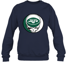 New York Jets Grateful Dead Steal Your Face NFL Football Adult Sweatshirt Adult Sweatshirt - VeigarTee