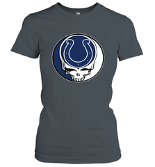 Indianapolis Colts Grateful Dead Steal Your Face NFL Football Womens T-Shirt Womens T-Shirt - VeigarTee