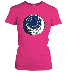 Indianapolis Colts Grateful Dead Steal Your Face NFL Football Womens T-Shirt Womens T-Shirt - VeigarTee