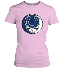 Indianapolis Colts Grateful Dead Steal Your Face NFL Football Womens T-Shirt Womens T-Shirt - VeigarTee