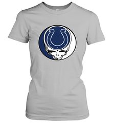 Indianapolis Colts Grateful Dead Steal Your Face NFL Football Womens T-Shirt Womens T-Shirt - VeigarTee