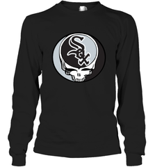 Chicago White Sox Grateful Dead Steal Your Face Baseball Adult Long Sleeve T-Shirt Adult Long Sleeve T-Shirt - VeigarTee