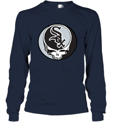 Chicago White Sox Grateful Dead Steal Your Face Baseball Adult Long Sleeve T-Shirt Adult Long Sleeve T-Shirt - VeigarTee