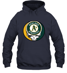 Oakland Athletics Grateful Dead Steal Your Face Baseball Adult Hoodie Sweatshirt