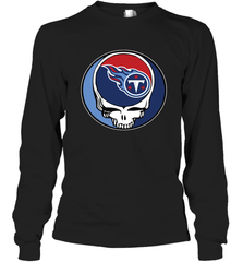 Tennessee Titans Grateful Dead Steal Your Face NFL Football Adult Long Sleeve T-Shirt Adult Long Sleeve T-Shirt - VeigarTee