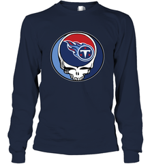 Tennessee Titans Grateful Dead Steal Your Face NFL Football Adult Long Sleeve T-Shirt Adult Long Sleeve T-Shirt - VeigarTee