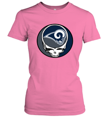 Los Angeles Rams Grateful Dead Steal Your Face NFL Football Womens T-Shirt Womens T-Shirt - VeigarTee