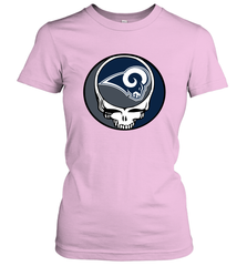 Los Angeles Rams Grateful Dead Steal Your Face NFL Football Womens T-Shirt Womens T-Shirt - VeigarTee