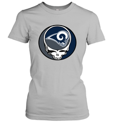 Los Angeles Rams Grateful Dead Steal Your Face NFL Football Womens T-Shirt Womens T-Shirt - VeigarTee
