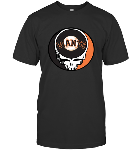 San Francisco Giants Grateful Dead Steal Your Face Baseball Mens T-Shirt Mens T-Shirt / Black / S Mens T-Shirt - VeigarTee