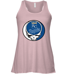 Kansas City Royals Grateful Dead Steal Your Face Baseball Womens Racerback Tank Top Womens Racerback Tank Top - VeigarTee