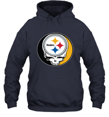 Pittsburgh Steelers Grateful Dead Steal Your Face NFL Football Adult Hoodie Sweatshirt Adult Hoodie Sweatshirt - VeigarTee