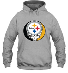 Pittsburgh Steelers Grateful Dead Steal Your Face NFL Football Adult Hoodie Sweatshirt Adult Hoodie Sweatshirt - VeigarTee