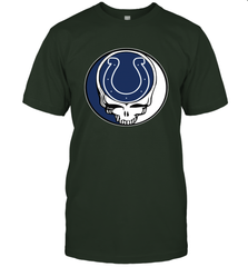 Indianapolis Colts Grateful Dead Steal Your Face NFL Football Mens T-Shirt Mens T-Shirt - VeigarTee