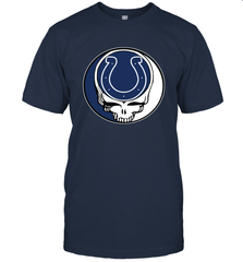 Indianapolis Colts Grateful Dead Steal Your Face NFL Football Mens T-Shirt Mens T-Shirt - VeigarTee