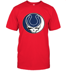 Indianapolis Colts Grateful Dead Steal Your Face NFL Football Mens T-Shirt Mens T-Shirt - VeigarTee