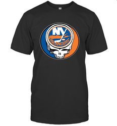 New York Islanders Grateful Dead Steal Your Face Hockey NHL Mens T-Shirt