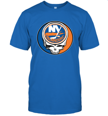 New York Islanders Grateful Dead Steal Your Face Hockey NHL Mens T-Shirt Mens T-Shirt - VeigarTee