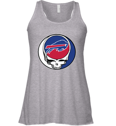 Buffalo Bills Grateful Dead Steal Your Face NFL Football Womens Racerback Tank Top