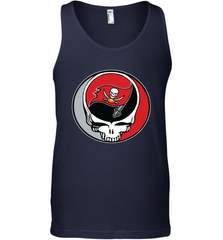 Tampa Bay Buccaneers Grateful Dead Steal Your Face NFL Football Mens Tank Top Mens Tank Top - VeigarTee