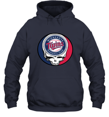 Minnesota Twins Grateful Dead Steal Your Face Baseball Adult Hoodie Sweatshirt Adult Hoodie Sweatshirt - VeigarTee
