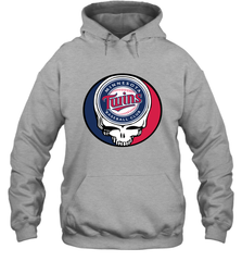 Minnesota Twins Grateful Dead Steal Your Face Baseball Adult Hoodie Sweatshirt Adult Hoodie Sweatshirt - VeigarTee