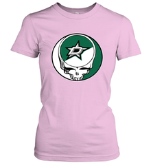 Dallas Stars Grateful Dead Steal Your Face Hockey NHL Womens T-Shirt Womens T-Shirt - VeigarTee