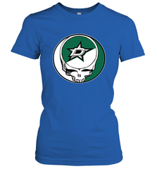 Dallas Stars Grateful Dead Steal Your Face Hockey NHL Womens T-Shirt Womens T-Shirt - VeigarTee